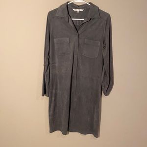 Max Studio Dress. Soft faux suede fabric.